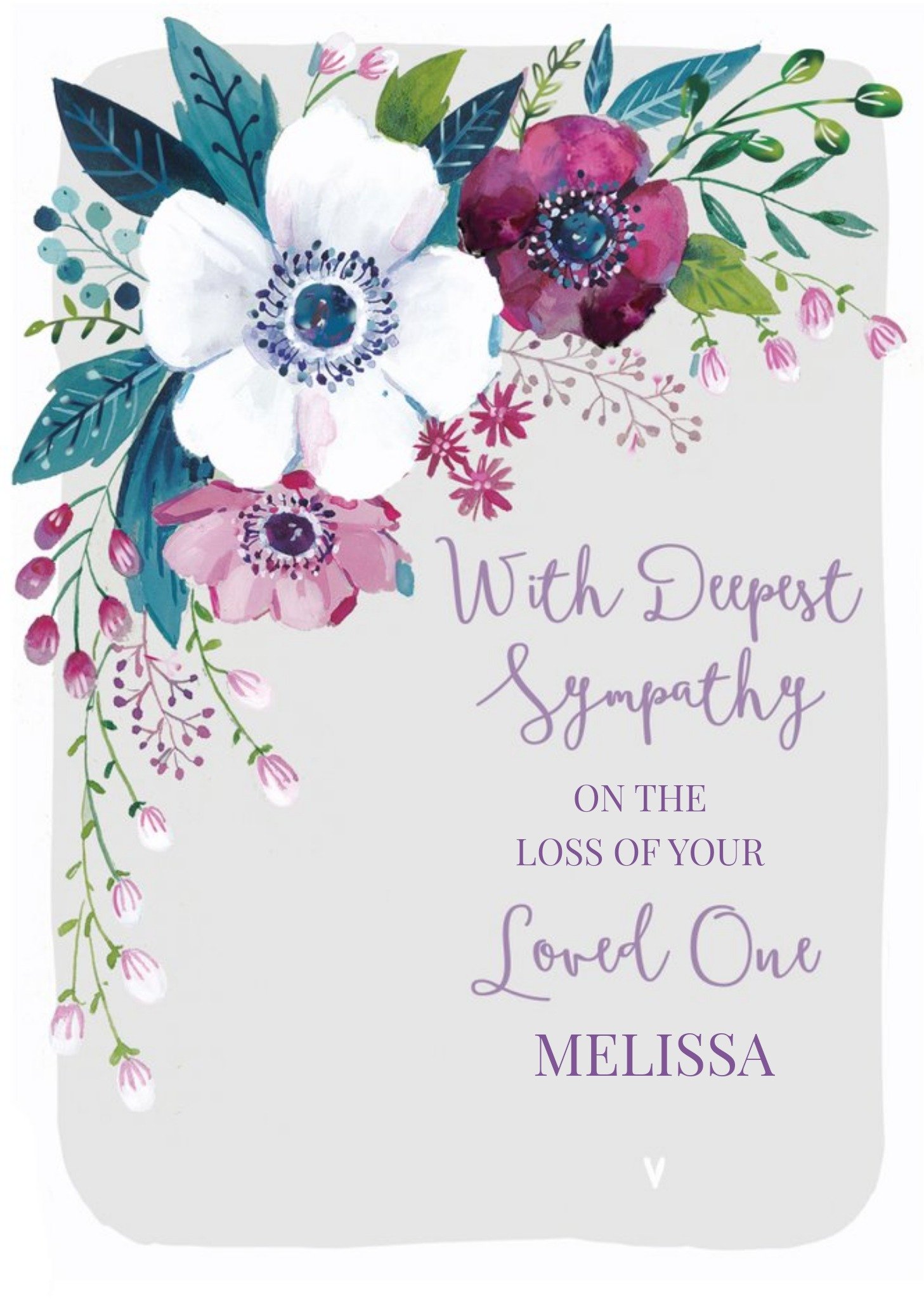 Ling Design - With Deepest Sympathy, Large Card