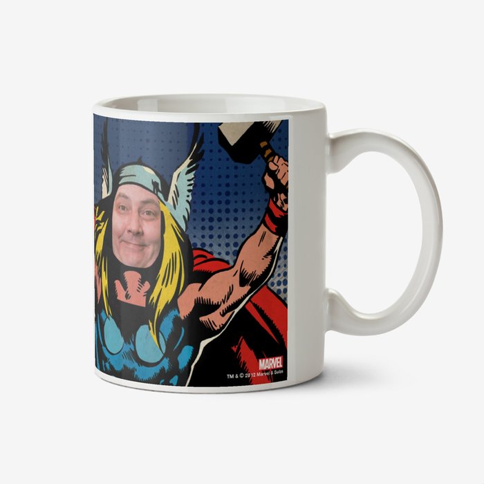 Marvel Comics Thor Photo Upload Mug