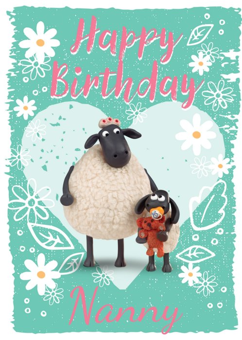 Shaun The SheepHappy Birthday nanny Card