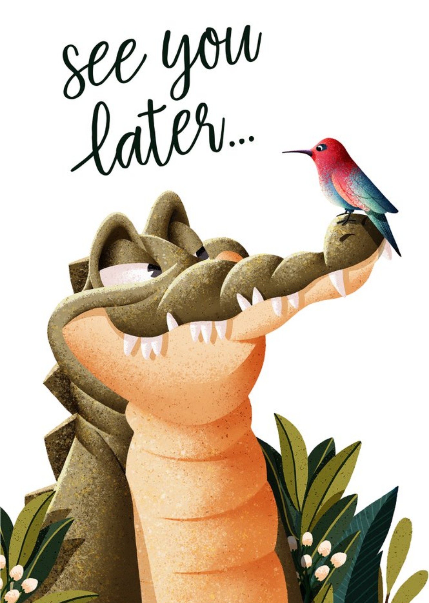 Folio See You Later Alligator Card Ecard