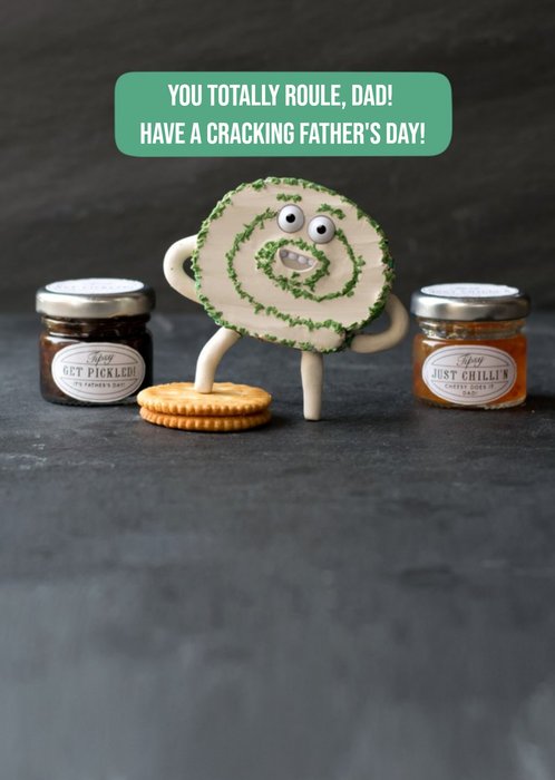 Have A Cracking Fathers Day Cheese Pun Card