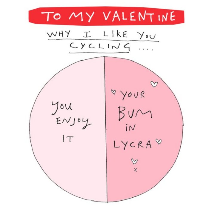 Felt Studios Funny Illustrated Funny Valentine's Card