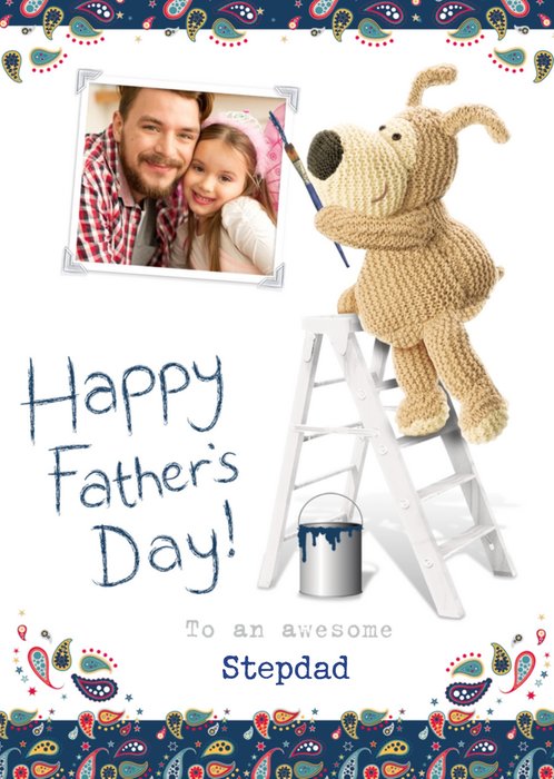 Photo Upload Happy Birthday To An Awesome Step Father Card