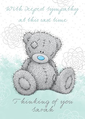 Me to You Tatty Teddy Thinking of You Sympathy Card