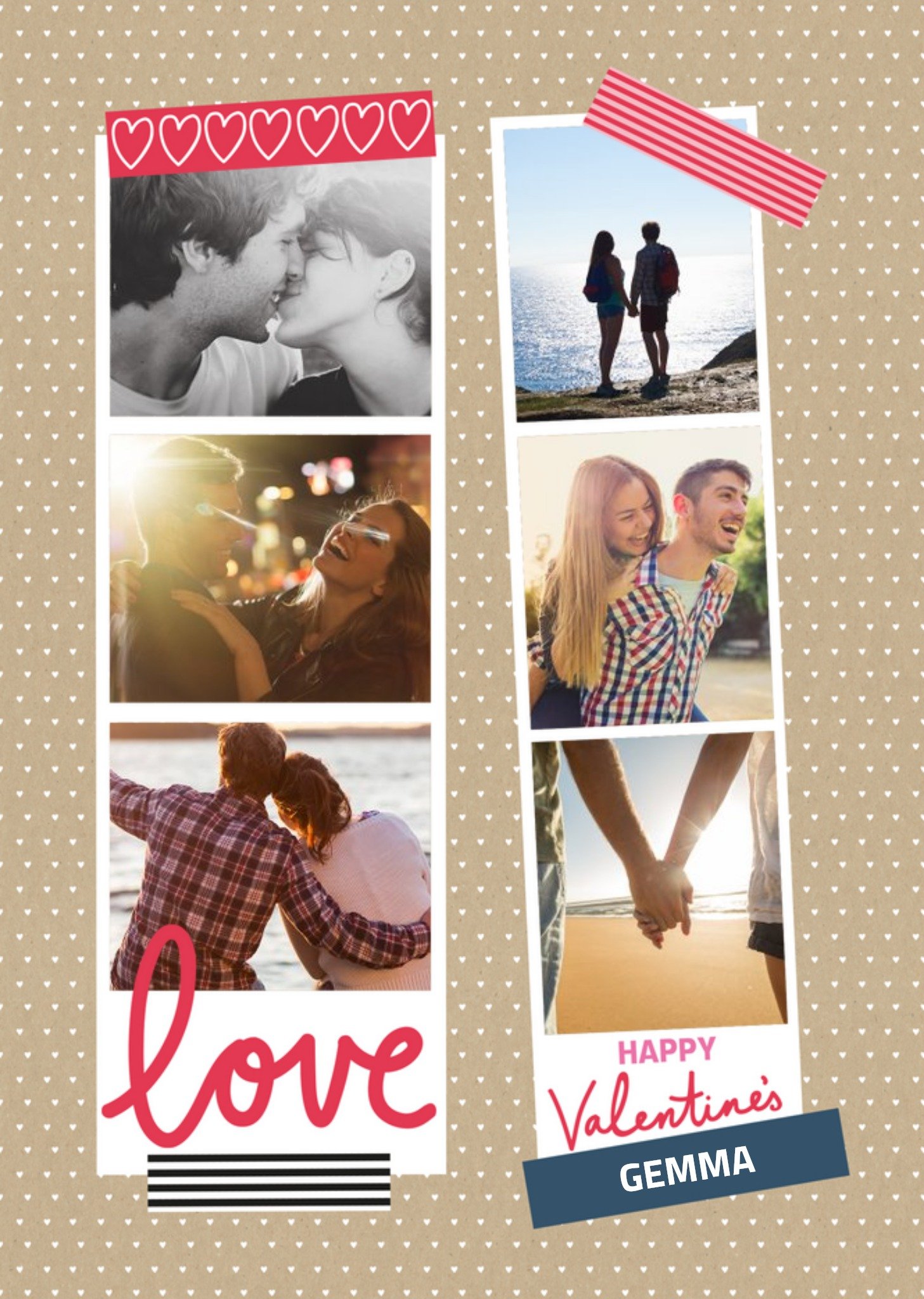 A Little Note Valentines Love Photo Upload Card Ecard