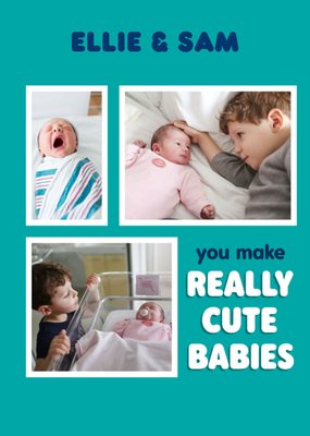 Really Cute Babies Photo Upload Card