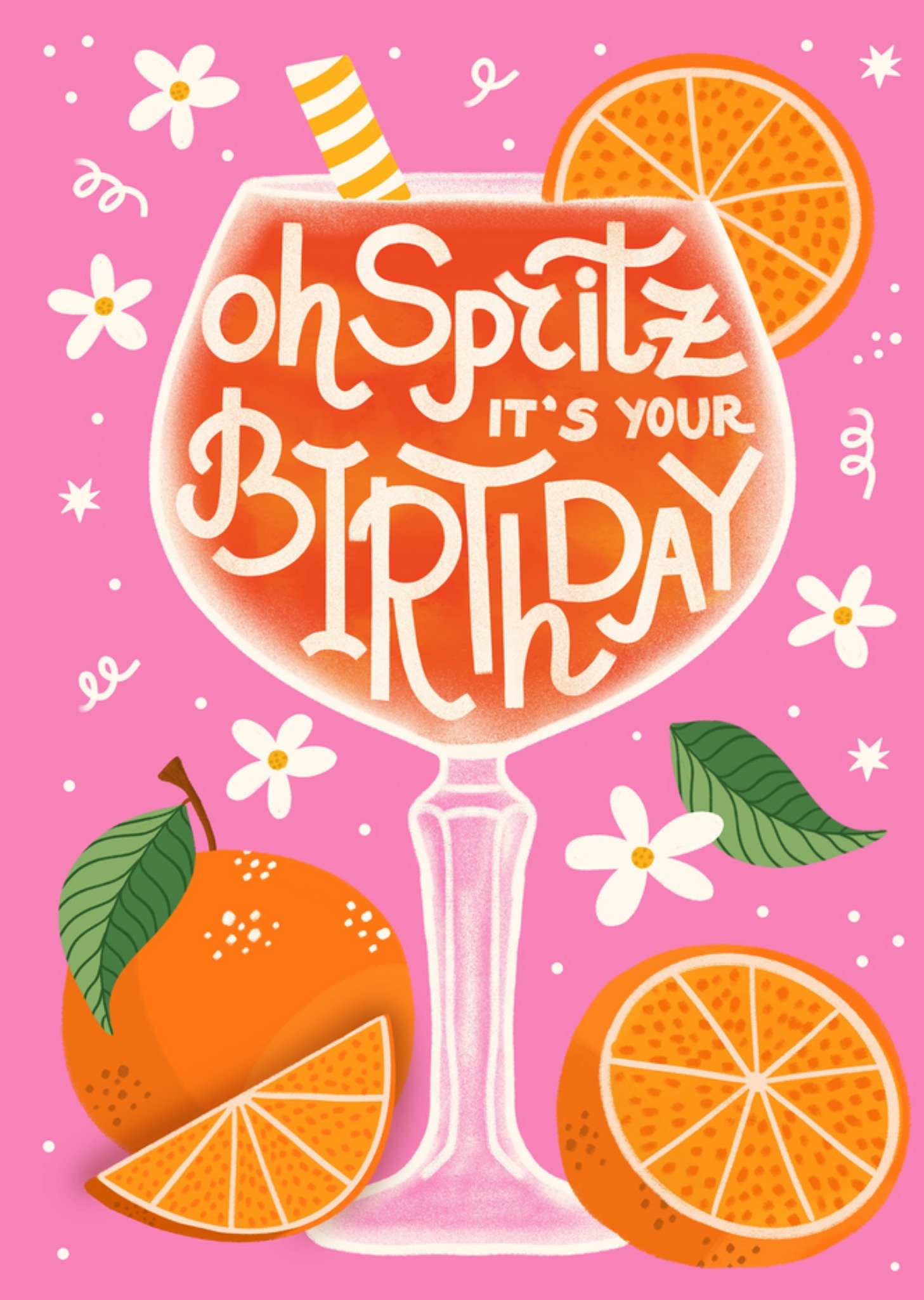 Moonpig Oh Spritz It's Your Birthday Card Ecard