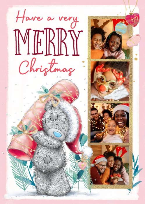 Tatty Teddy Have A Very Merry Christmas Photo Upload Card