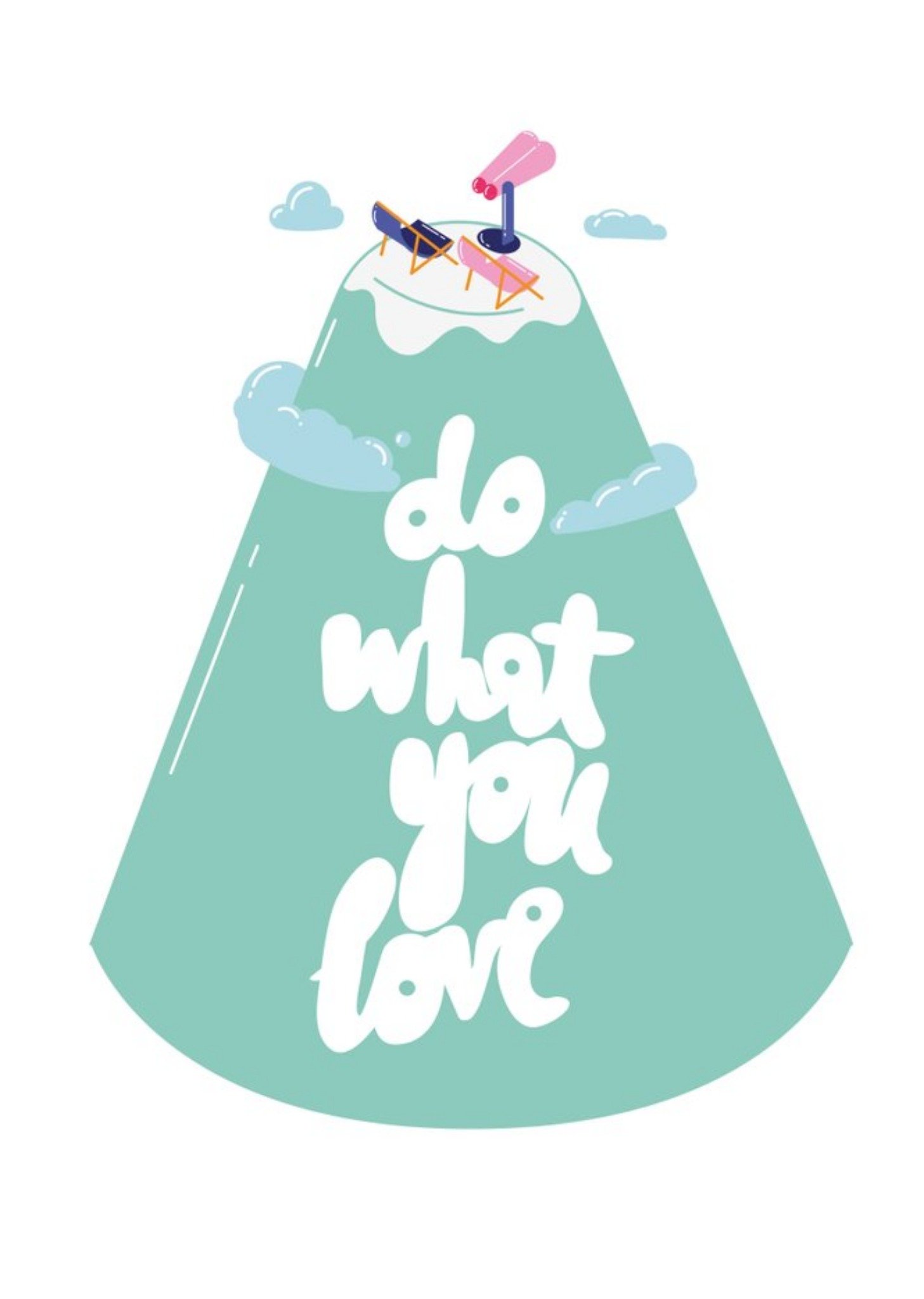 Do What You Love Card Ecard