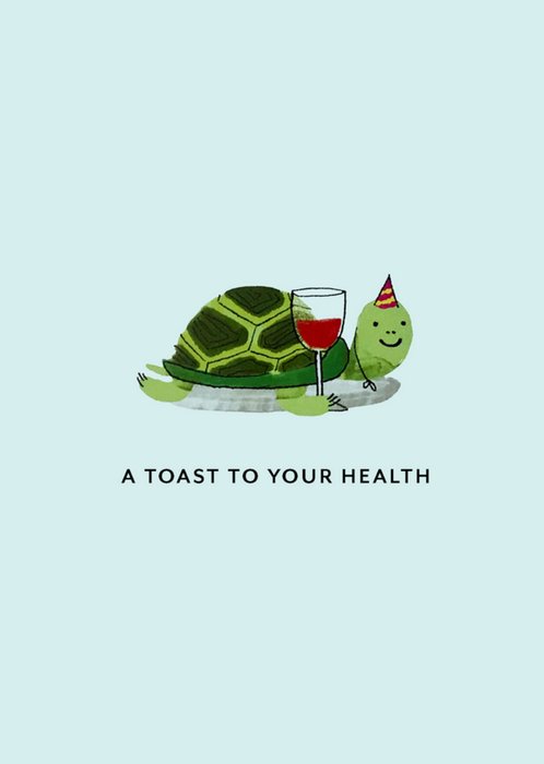 A Toast To Your Health Card