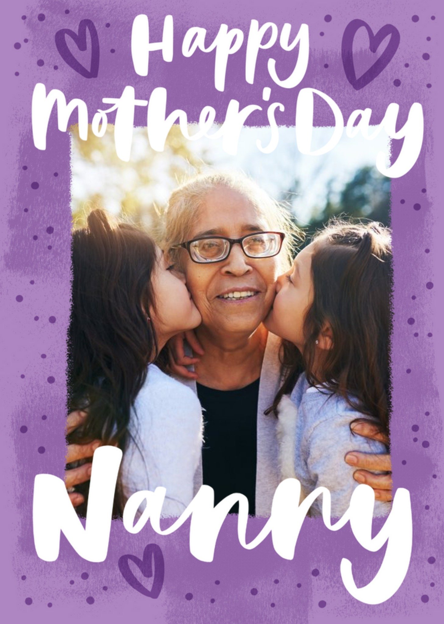Moonpig Happy Mothers Day Nanny Photo Upload Mothers Day Card Ecard