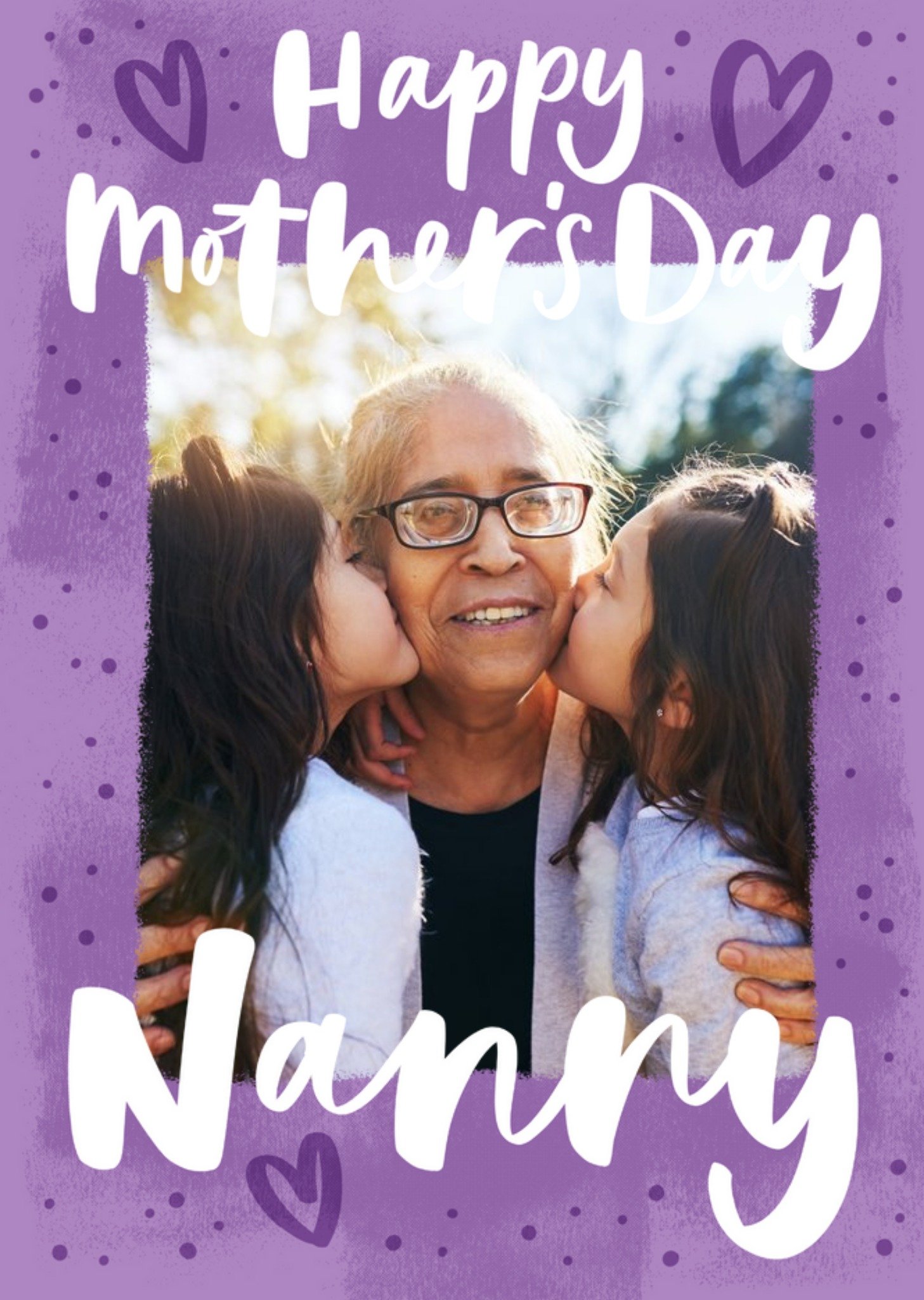 Happy Mothers Day Nanny Photo Upload Mothers Day Card Ecard