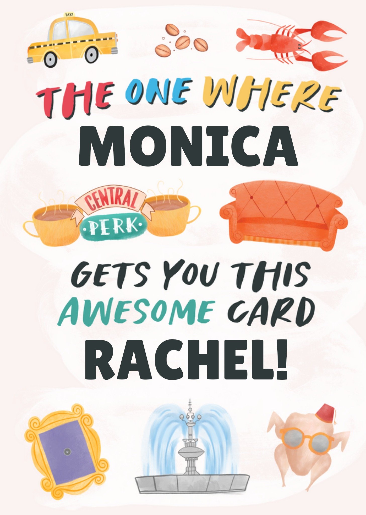 Friends (Tv Show) Friends The One Where... Gets You This Awesome Birthday Card Ecard