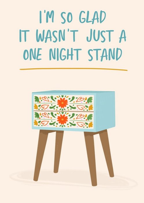 Gabi And Gaby Illustrated One Night Stand Valentines Love Floral Card