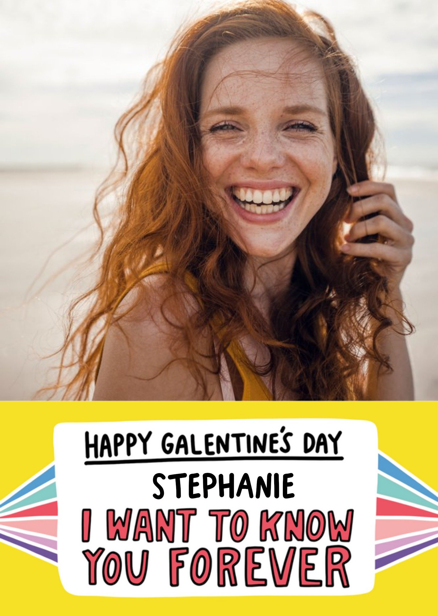 Angela Chick Galentines Friendship Valentines Photo Upload Card Ecard