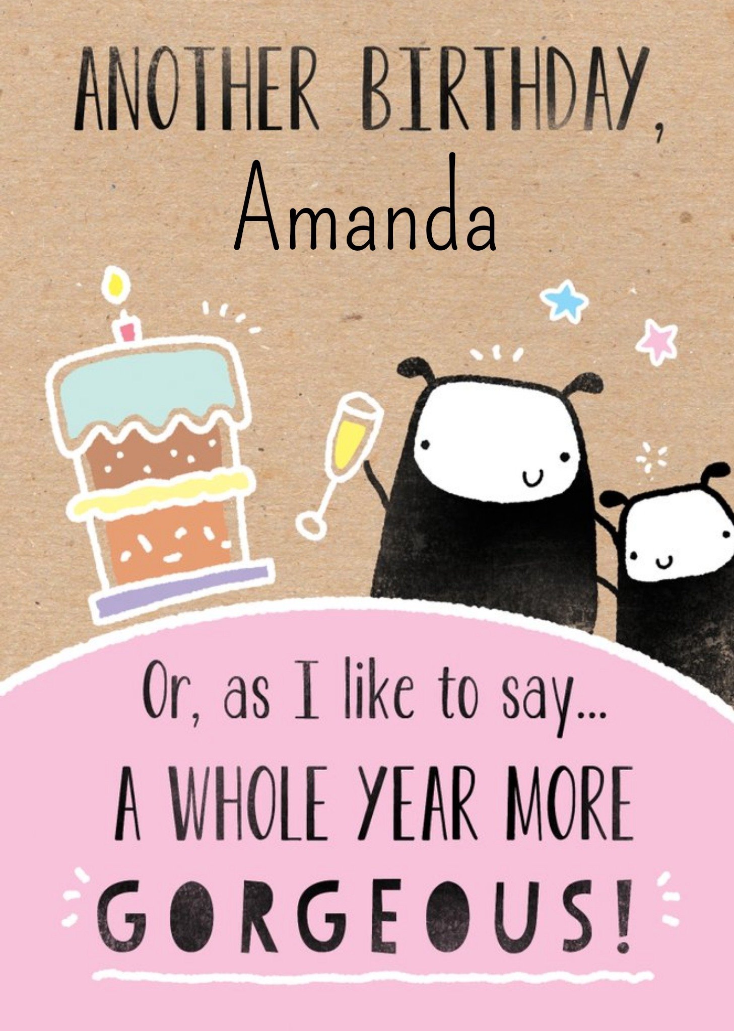 A Whole Year More Gorgeous Card Ecard