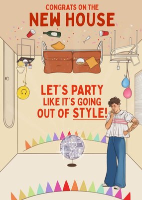 Party Like It's Going Out Of Style Funny Card