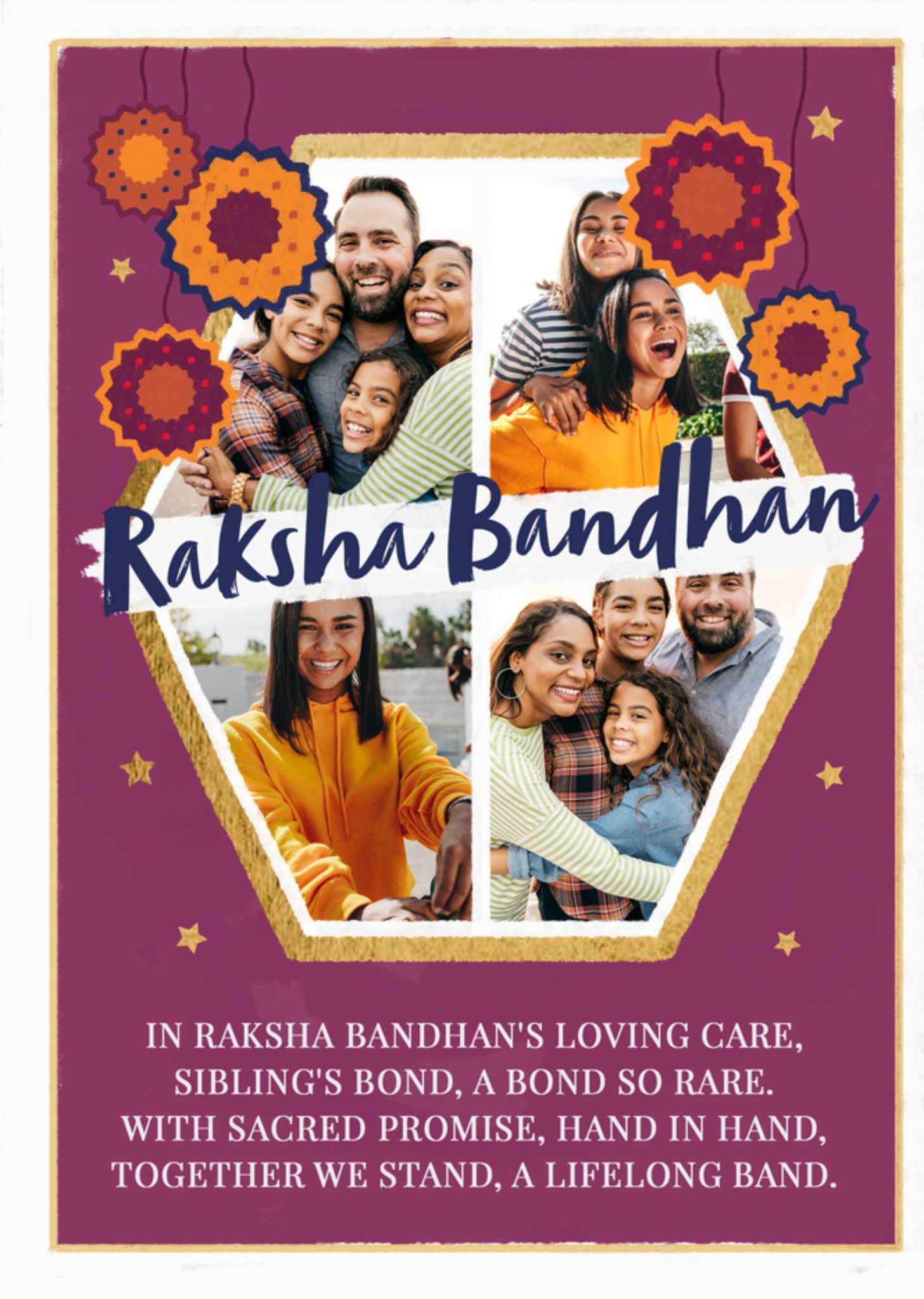 Moonpig Raksha Bandhan Photo Upload Card Ecard