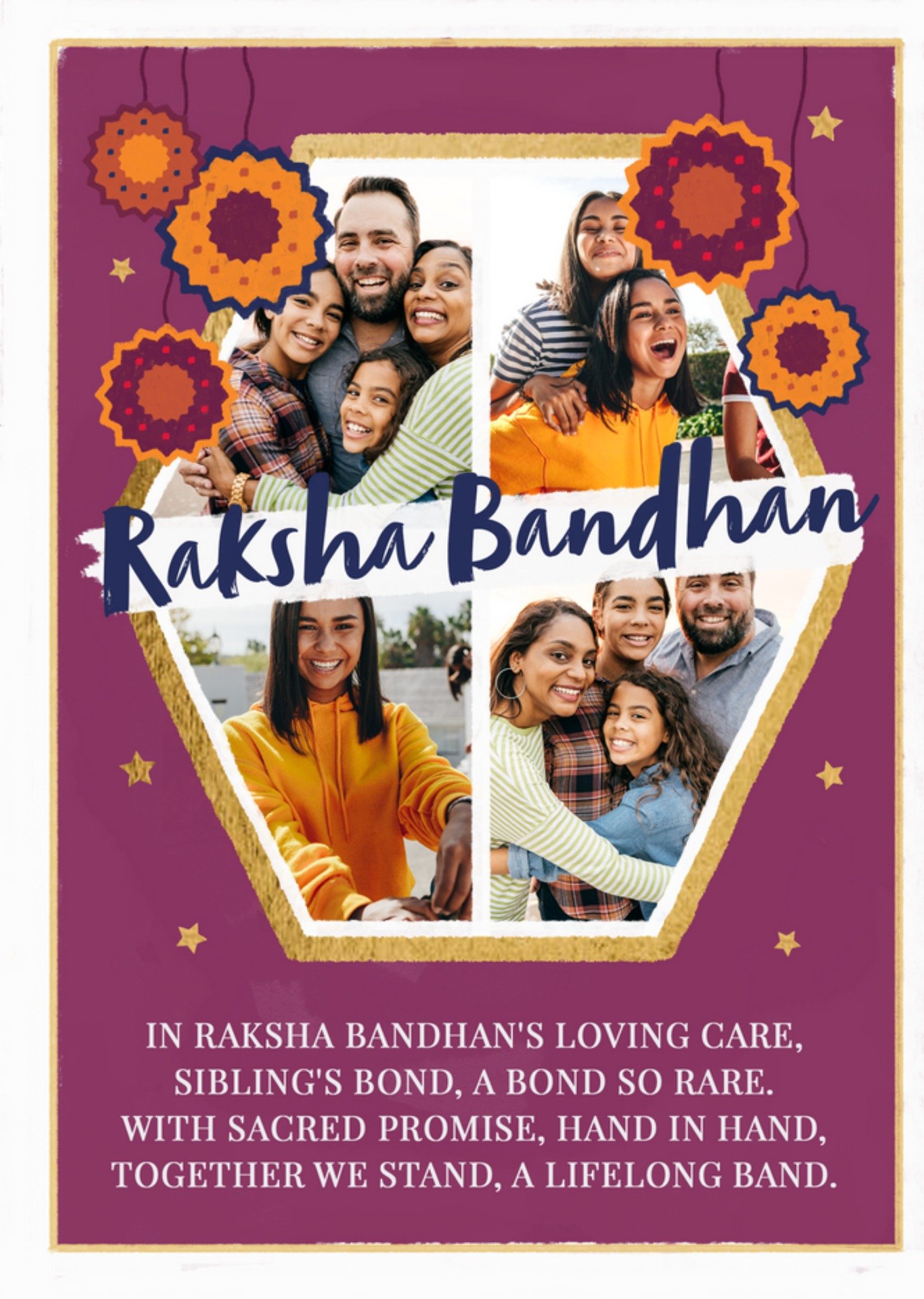 Raksha Bandhan Photo Upload Card Ecard