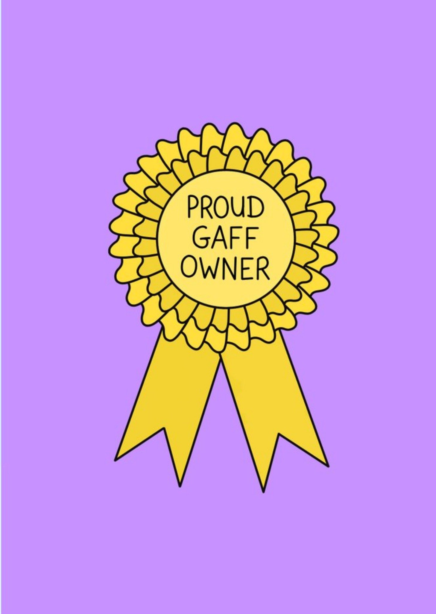 Susan Mcging Proud Gaff Owner Rosette New Home Card Ecard