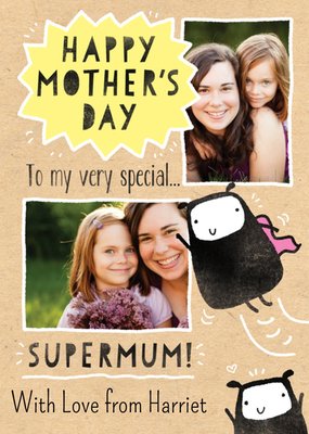 To My Very Special Super Mum Mothers Day Card