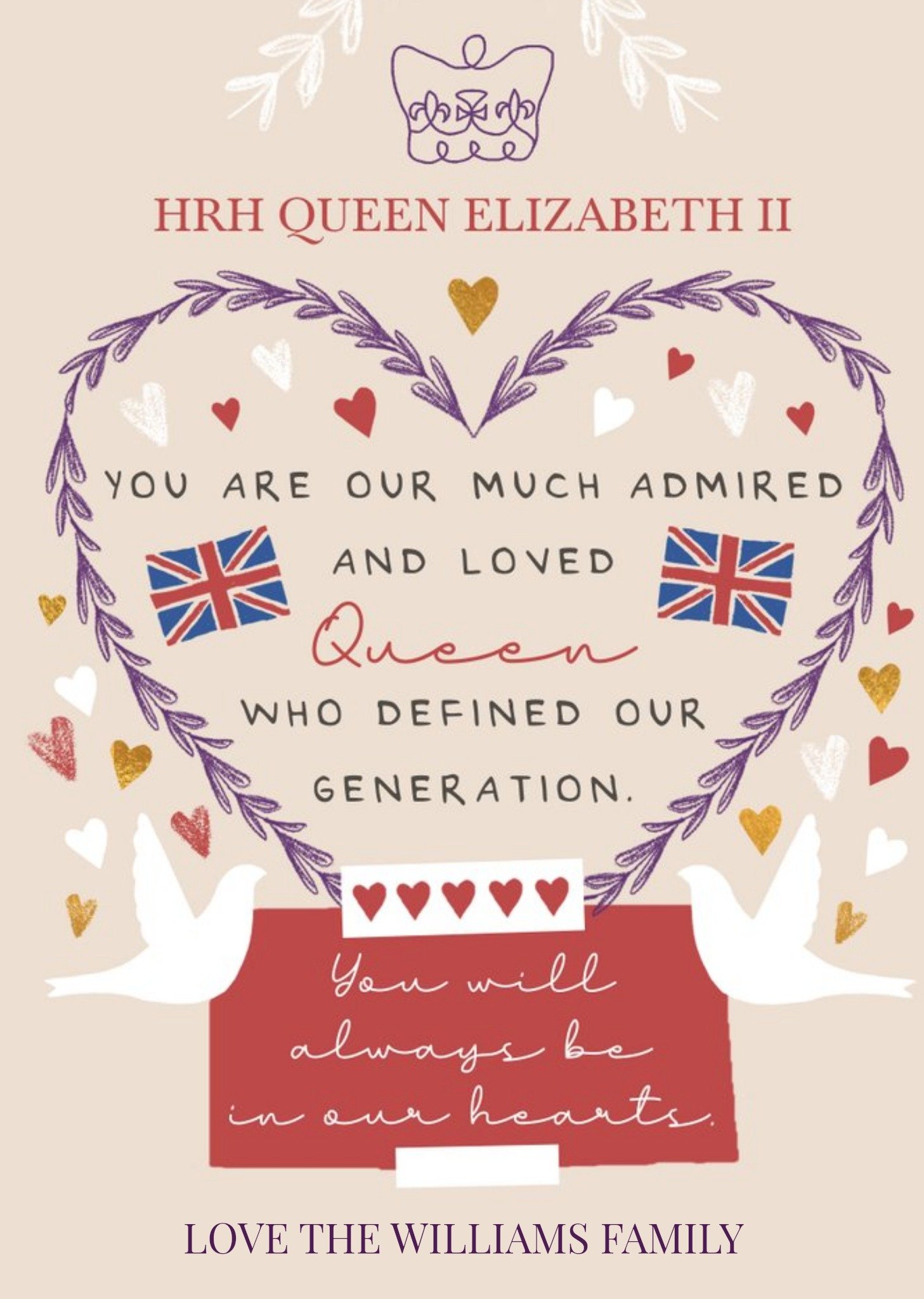 Queen Who Defined Our Generation Card Ecard