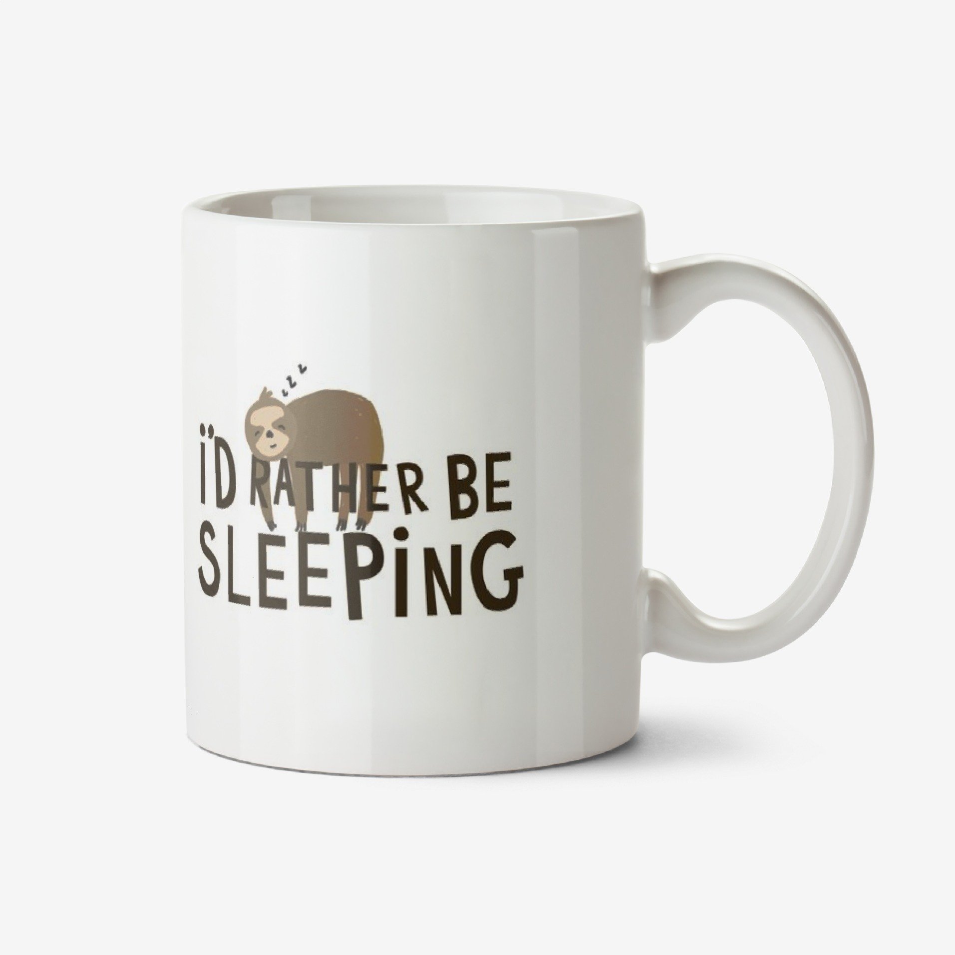 Moonpig Cute Lazy Sloth Mug Ceramic Mug