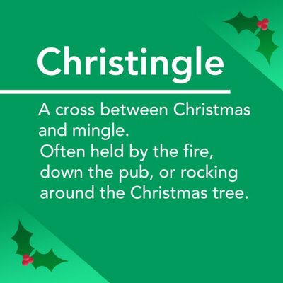 Christingle Updated Definition Christmas Card
