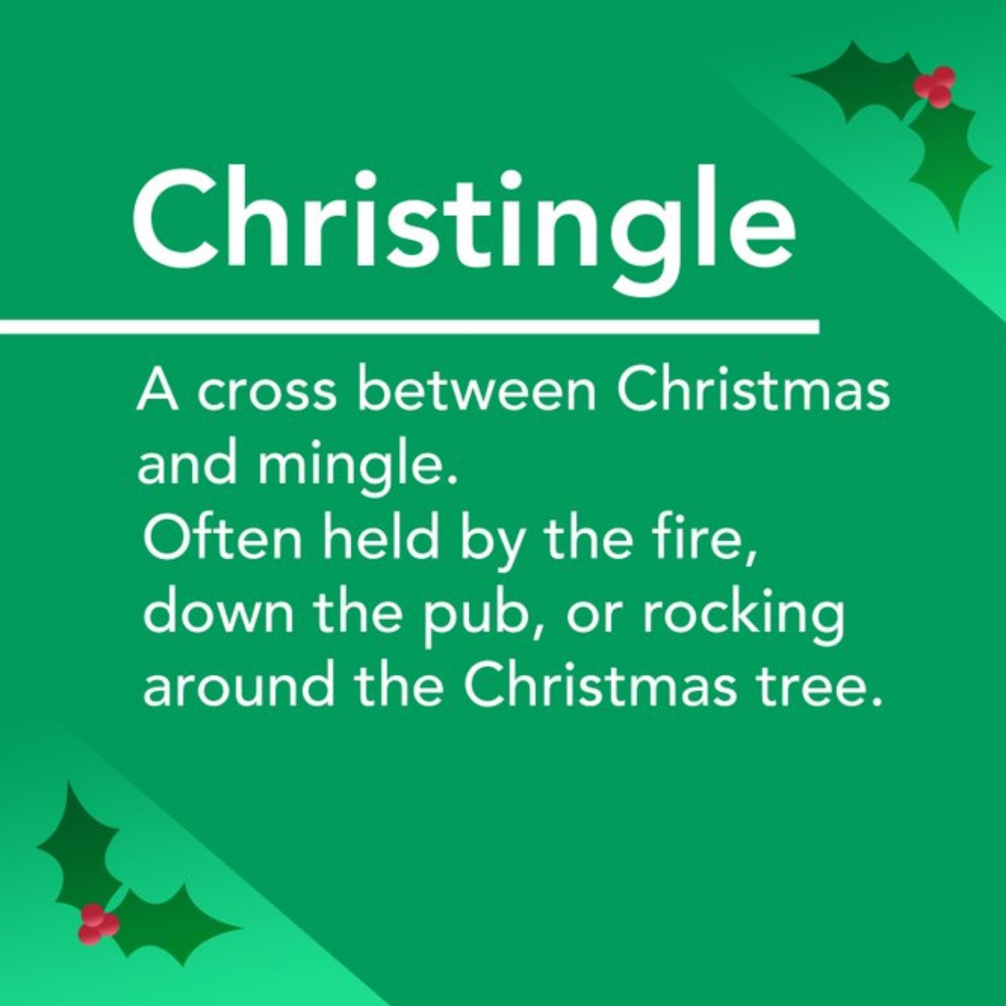 Christingle Updated Definition Christmas Card, Square