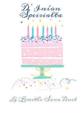 Colette Barker Illustration Daughter Irish Language Birthday Card