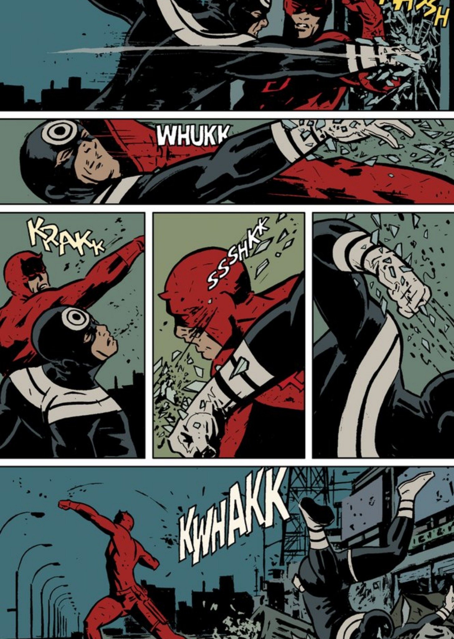 Marvel Knights - Daredevil - Comic Strip - Birthday Card Ecard