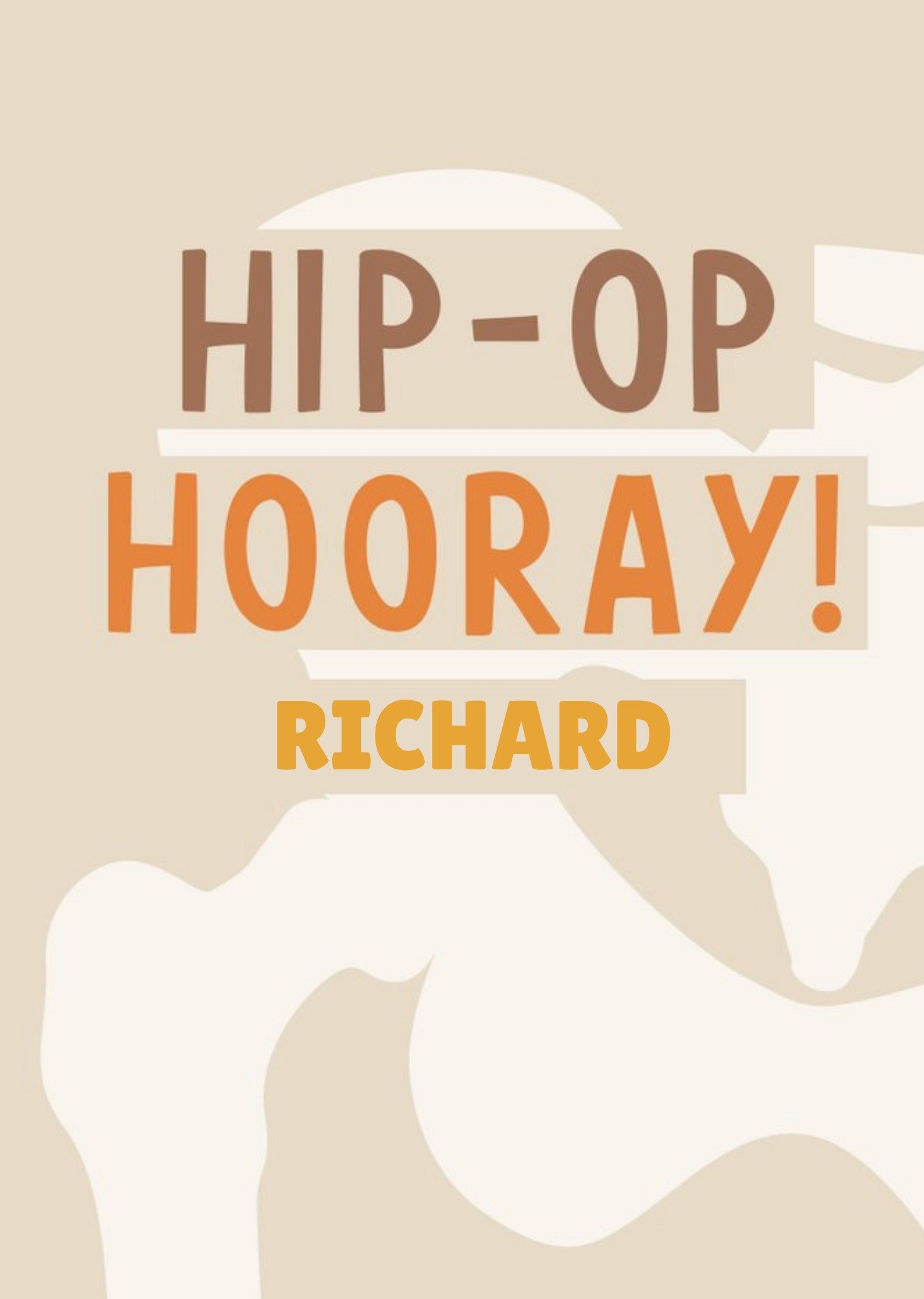 Hip Op Hooray Get Well Card Ecard