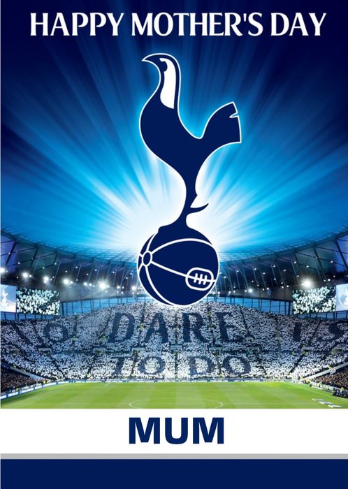 Tottenham Hotspur FC Spurs Football Mother's Day Card