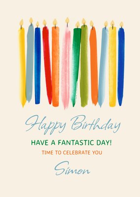 Time To Celebrate You Birthday Card