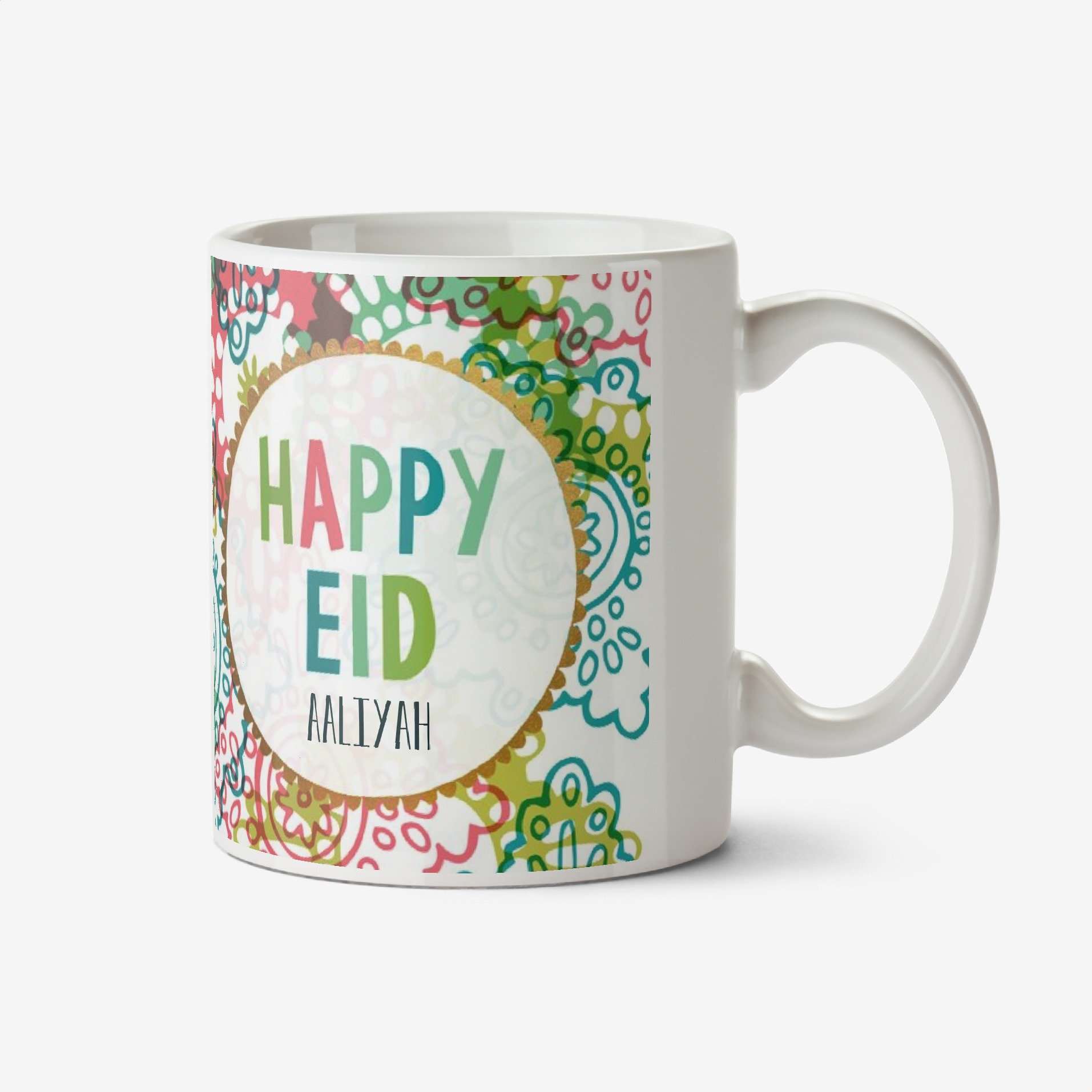 Happy Eid Patterned Mug Ceramic Mug