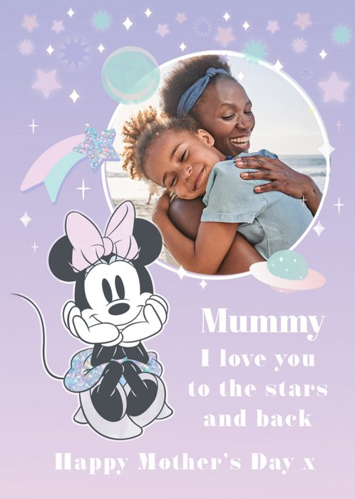 Disney Mickey Mouse Mummy I Love You To The Stars And Back Card