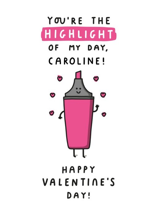 Mungo And Shoddy Highlight Of My Day Funny Valentine's Day Card