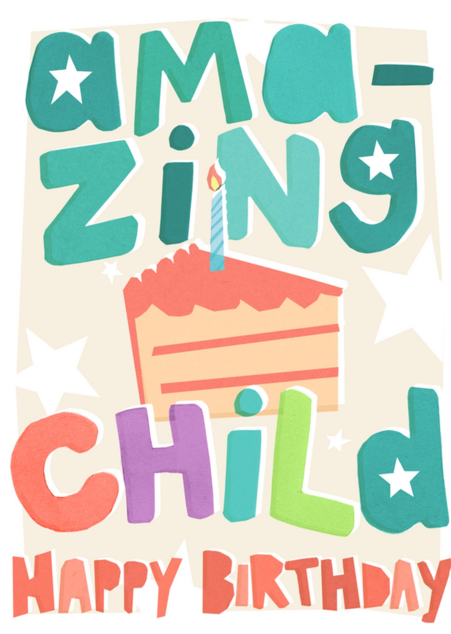 Moonpig Amazing Child Birthday Card Ecard