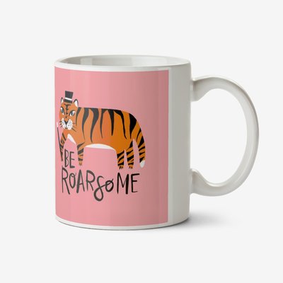 Lucy Maggie Magic Tiger Be Roarsome Pun Mug