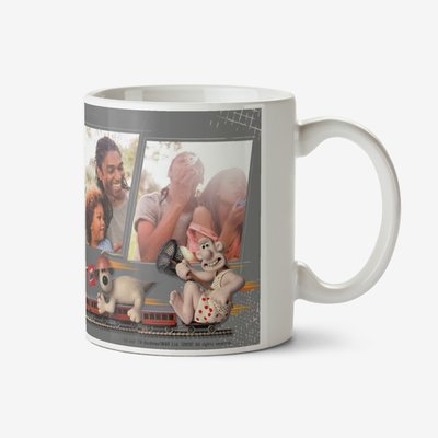 Wallace And Gromit Hands Off Photo Upload Mug