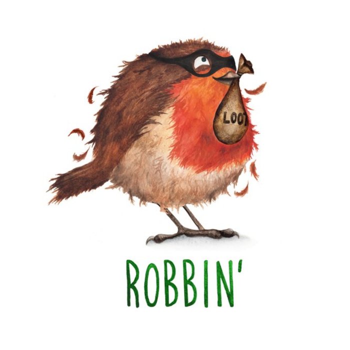 Robbin Pun Christmas Card