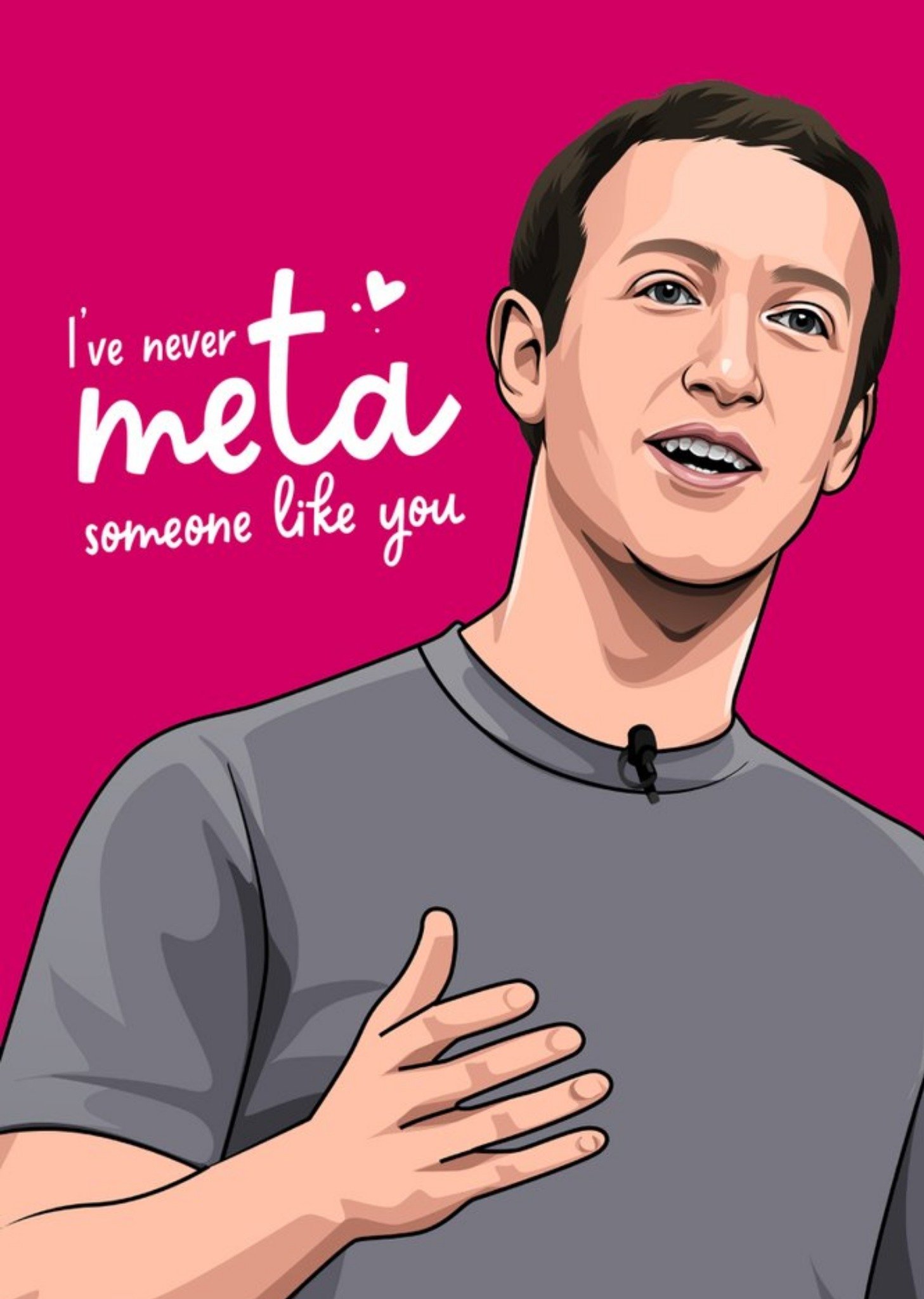 All Things Banter Pun Illustration Facebook Valentine's Card Ecard