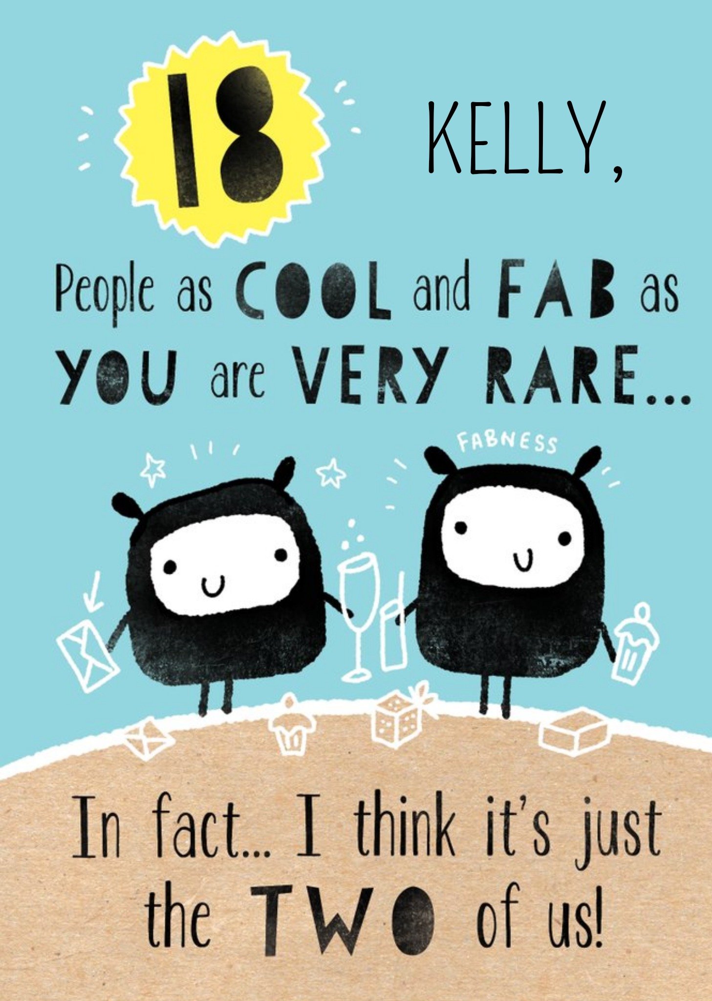 Other Deeply Sheeply 18th Cool And Fab Birthday Card Ecard
