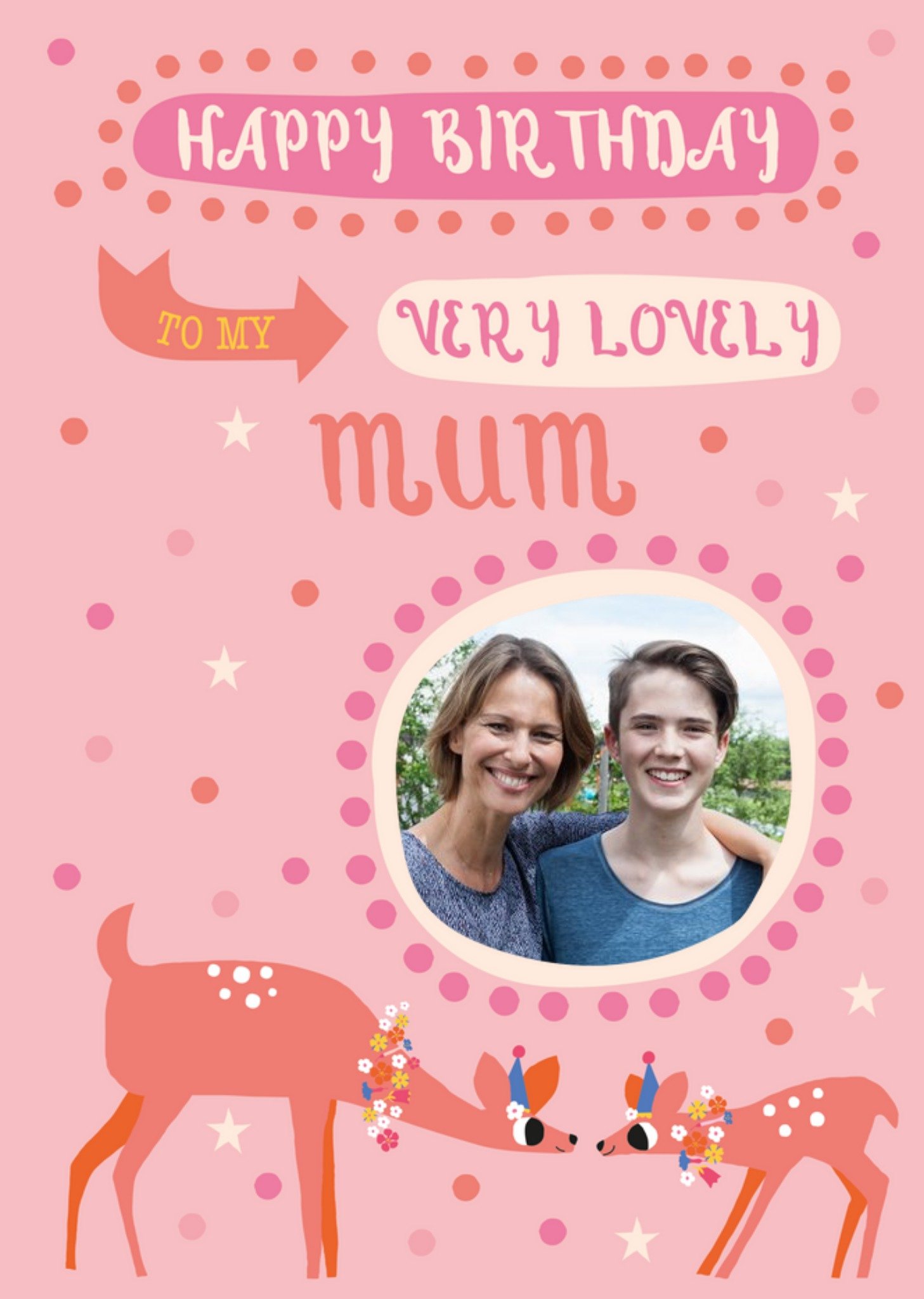 Moonpig Happy Birthday To My Very Lovely Mum Birthday Card Ecard