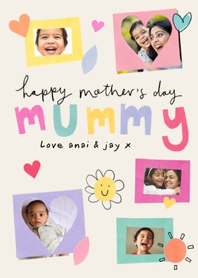 Multi Photo Upload Mother's Day Mummy Card