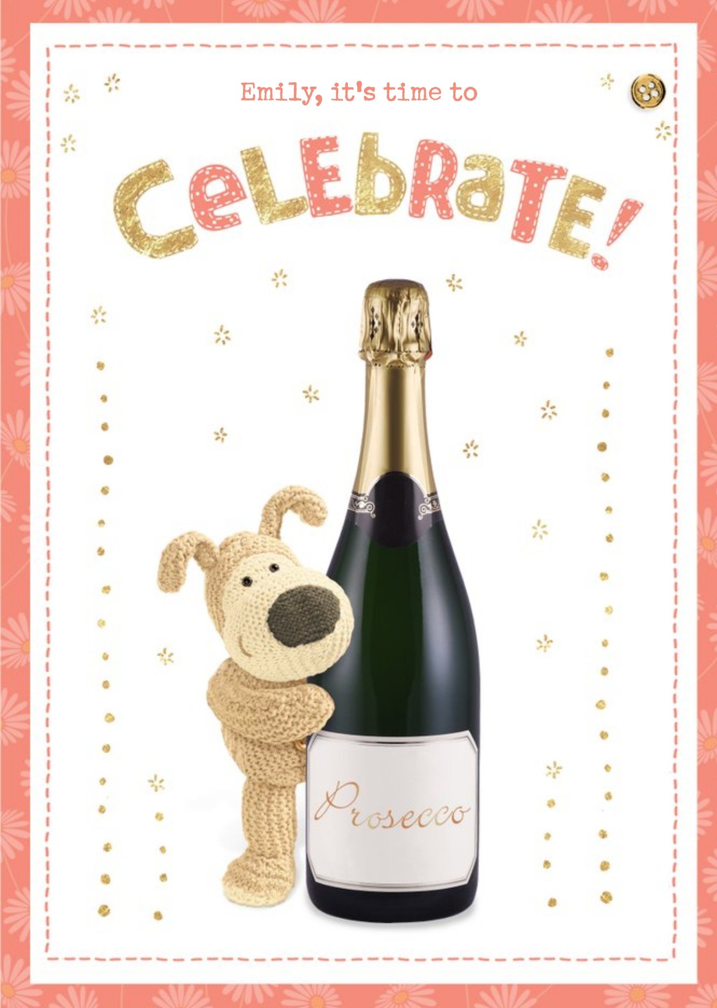 Boofle Congratulations Card, Large