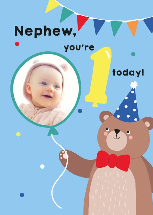 Helen Butler Photo Upload Fun Nephew Birthday Card