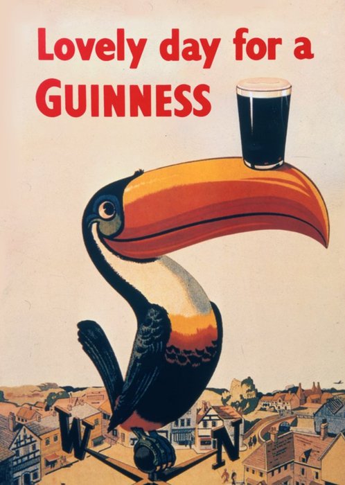Lovely Day For A Guinness Card | Moonpig