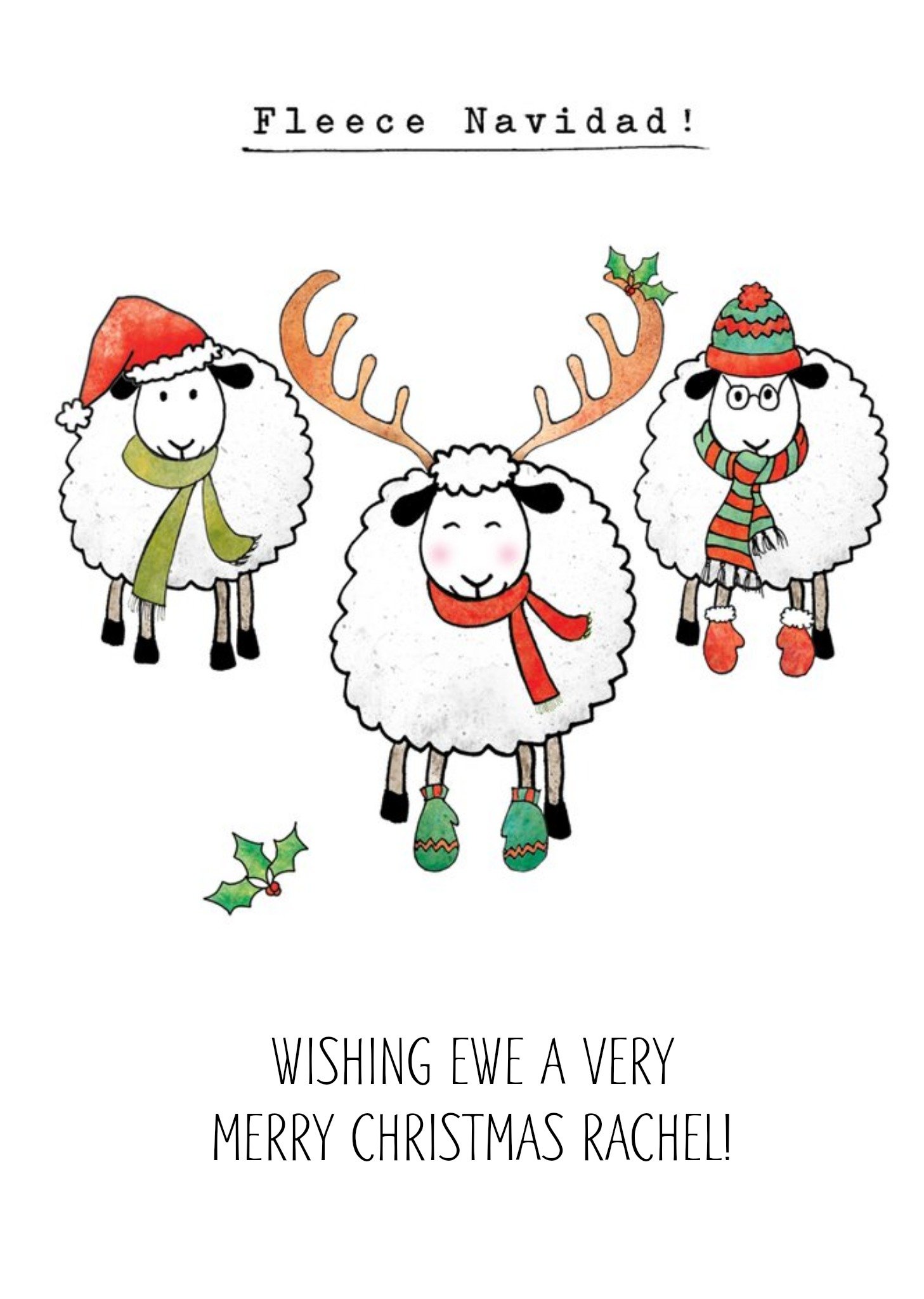 Funny Christmas Card - Feliz Navidad Ecard