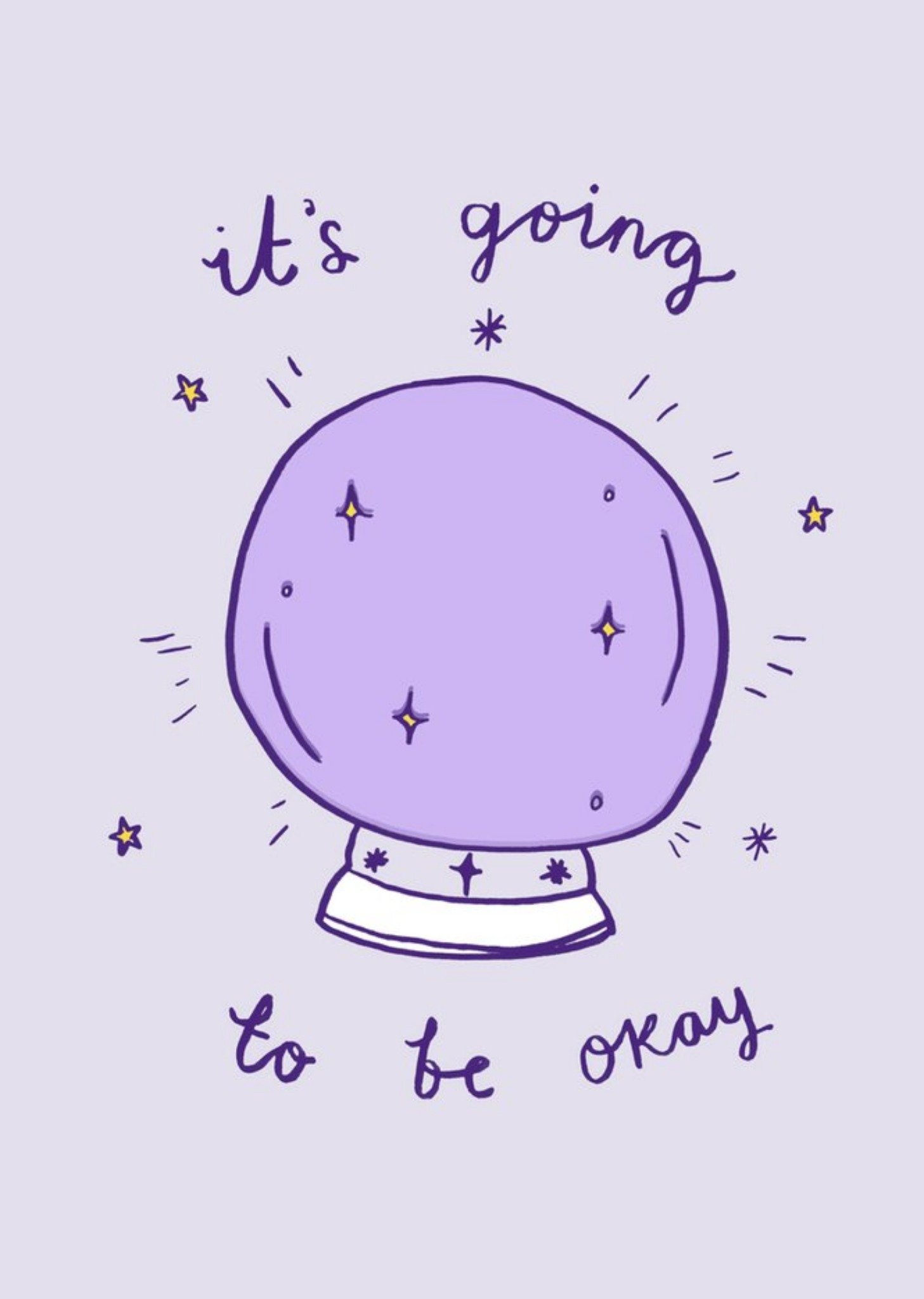 Jolly Awesome It's Going To Be Ok Card Ecard